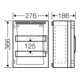 Hensel ENYSTAR-Automatengehäuse 24 Teilungseinheiten FP 1218-3