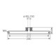 Hensel Fixation de mât pour fixation extérieure avec MB 2