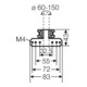 Hensel Fixation de mât pour fixation extérieure DK MB 1