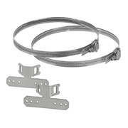Hensel Fixation de mât pour fixation extérieure DK MB 2-1
