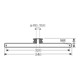 Hensel Fixation de mât pour fixation extérieure KV MB 18