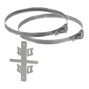 Hensel Fixation de mât pour fixation extérieure KV MB 3-4