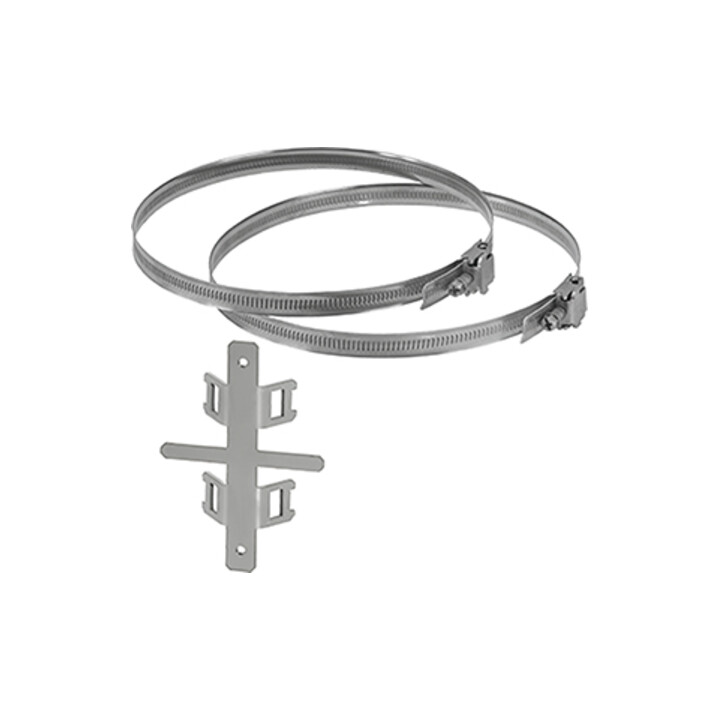 Hensel Fixation de mât pour fixation extérieure KV MB 3