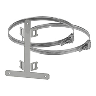 Hensel Fixation de mât pour fixation extérieure KV MB 4