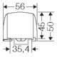 Hensel Hauptleiterabzweigklemme 5pol., 4x 1x25qmm KKL 54-3