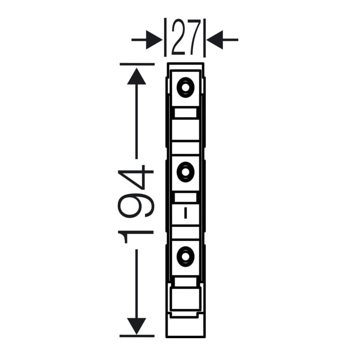 Hensel Interrupteur-sectionneur 3p 63A D02 Mi SP 18 avec sécurité