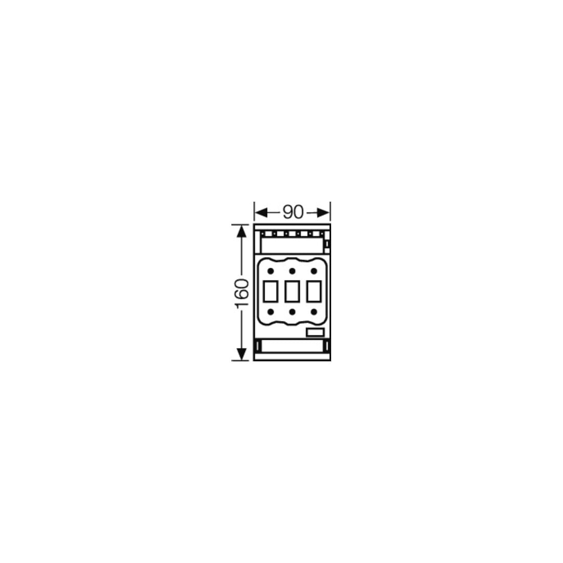 Hensel Interrupteur sectionneur NH Gr.00C NH RT 00C