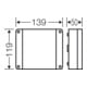 Hensel Kabelabzweigdose 1, 5-2, 5qmm 3ph. 4qmm DP 9221