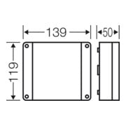 Hensel Kabelabzweigdose 1,5-2,5qmm 3ph. 4qmm DP 9222-5