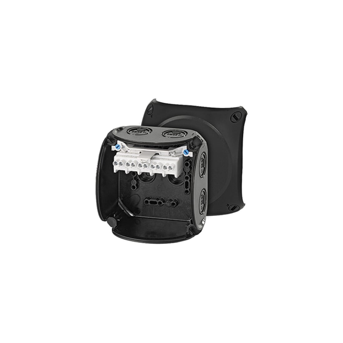 Hensel Kabelabzweigkasten 1,5-4 5pol. sw KF 0404 B