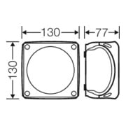 Hensel Kabelabzweigkasten 1,5-4qmm DK 0604 G-5