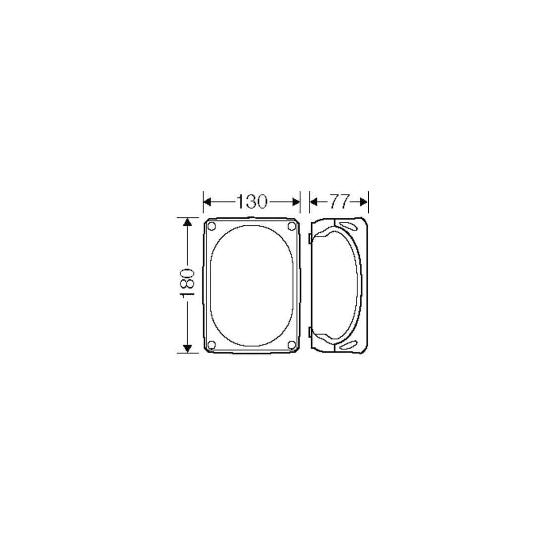 Hensel Kabelabzweigkasten bis 10 o.Klemme KF 1000 G