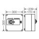 HENSEL Lastumschaltergehäuse Mi 7286 125A 4polig PE