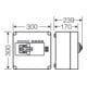 HENSEL Lastumschaltergehäuse Mi 7286 125A 4polig PE