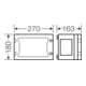 Hensel Leergehäuse EB-Mass216x126x136mm FP 0120