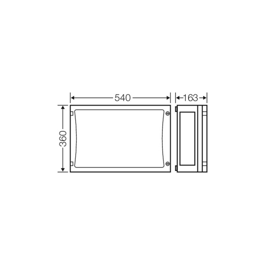 Hensel Leergehäuse EB-Mass486x306x136mm FP 0420