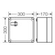 Hensel Mi-APZ-Gehäuse 300x300x170mm Mi 2279