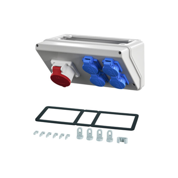 Hensel Mi Connection Box 16A,5p,400V,6h CB 16