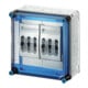 Hensel Mi-NH-Si.lasttrenn-Gehäuse 2x3xNH00, 250A 5pol. Mi 6265