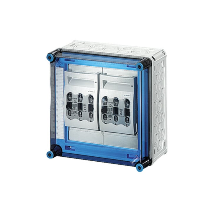 Hensel Mi-NH-Si.lasttrenn-Gehäuse 2x3xNH00, 250A 5pol. Mi 6265