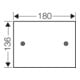Hensel Montageplatte 4mm stark,f.KG 9003 KG MP 03