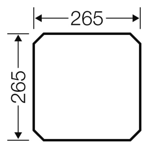 Hensel Montageplatte 4mm stark,f.Mi02. Mi MP 2