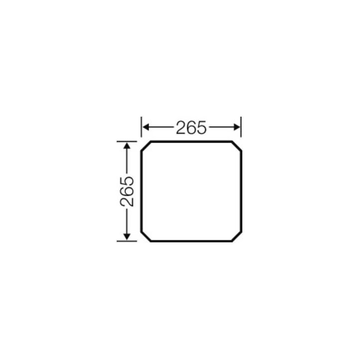 Hensel Montageplatte 4mm stark,f.Mi02. Mi MP 2