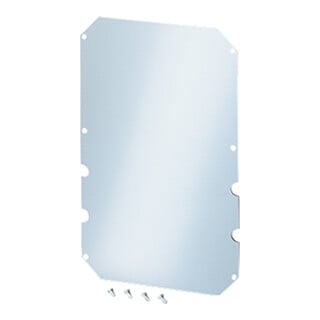 Hensel Montageplatte 4mm stark, f.Mi03. Mi MP 3