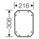 Hensel Montageplatte 4mm stark FP MP 20