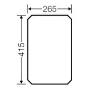 Hensel Plaque de montage 4 mm d’épaisseur, pour Mi03. Mi MP 3-4