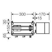 Hensel PV-GAK avec ÜSE Mi PV 1122-5