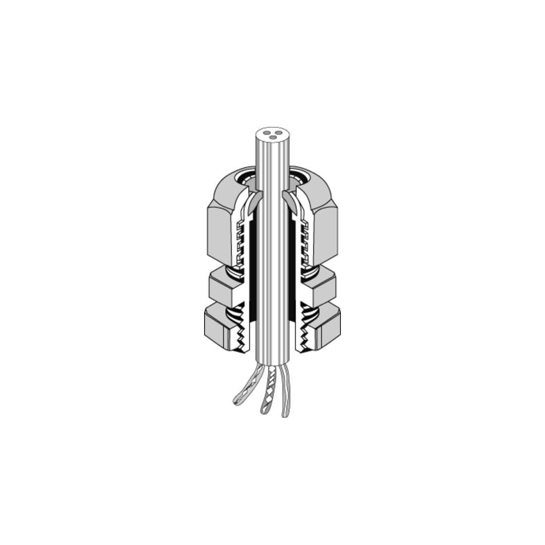 Hensel Raccord de câble de dérivation ASS 20