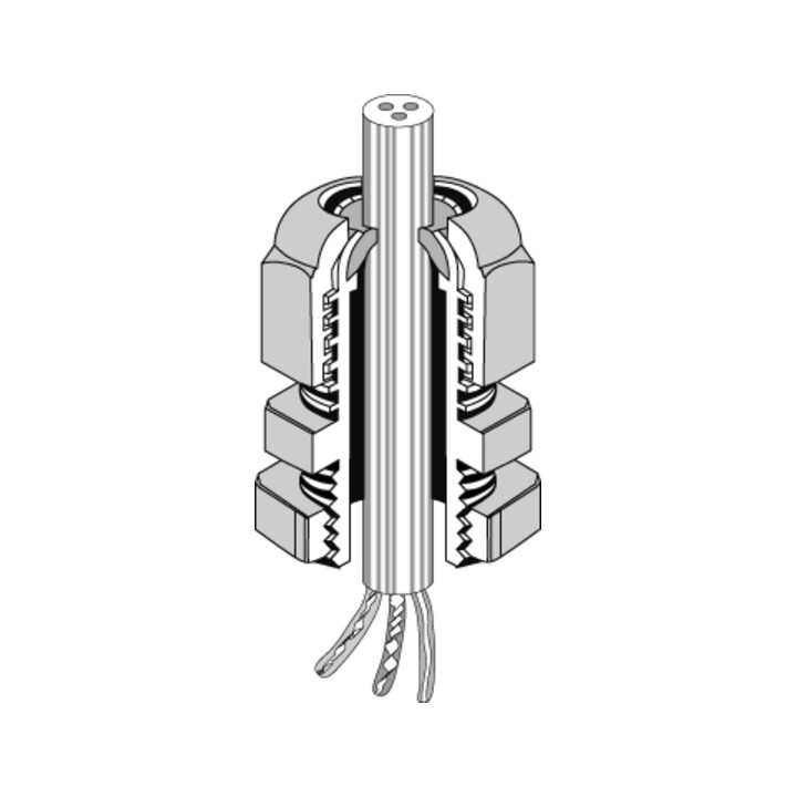 Hensel Raccord de câble d'extension ASS 40
