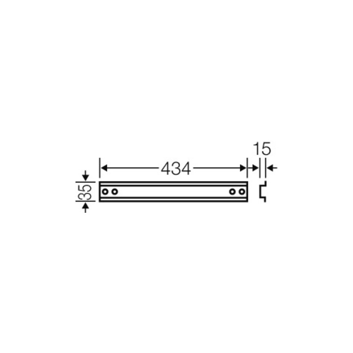Hensel Rail de support Mi TS 45