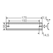 Hensel Rail de support XXmm pour KF16... DK TS 16-5