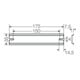 Hensel Rail de support XXmm pour KF16... DK TS 16