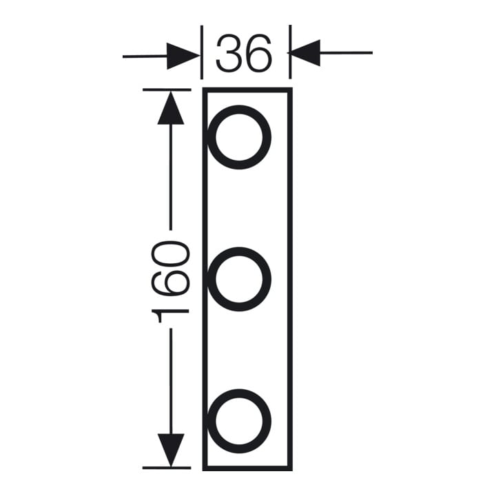 Hensel Reitersicherungselement 3p.,63A, E18 D02 ZS RS 18