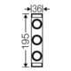 Hensel Sicherungselement 3p. 63A E18 D02 Mi RS 18