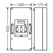 Hensel Sicherungsgehäuse 1xNH1 3p. 250A+PE+N Mi 5451-4