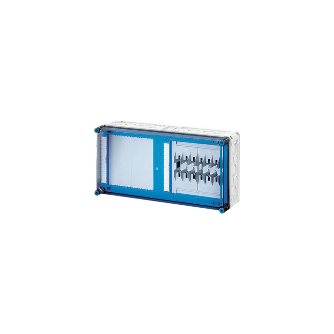 Hensel Sicherungsgehäuse 2xNH00 3p.250A 5p Mi 6422