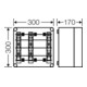 HENSEL Sicherungsgehäuse 3x3x63A D02 400A 5p. Mi 3267
