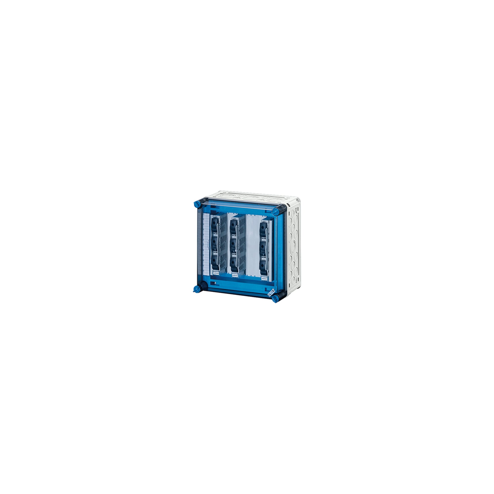 Hensel Sicherungsgehäuse 3x3x63A,D02 Mi 3266