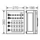 HENSEL Sicherungsgehäuse 5 x 3 x 63A D02 FP 3235