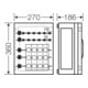HENSEL Sicherungsgehäuse 5 x 3 x 63A D02 FP 3235