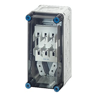 Hensel Sicherungsgehäuse NH00 3p. 125A+PE+N Mi 4150
