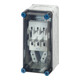 Hensel Sicherungsgehäuse NH00 3p. 125A+PE+N Mi 4150-1