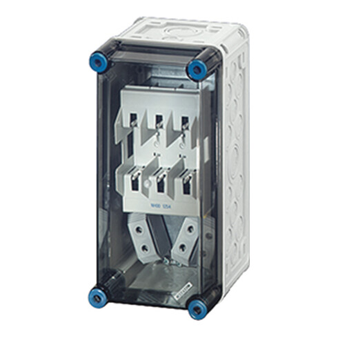 Hensel Sicherungsgehäuse NH00 3p. 125A+PE+N Mi 4150