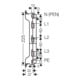 Hensel Support de barres omnibus 400A avec ST 41