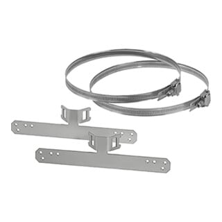 Hensel Support de mât pour fixation extérieure KV MB 9