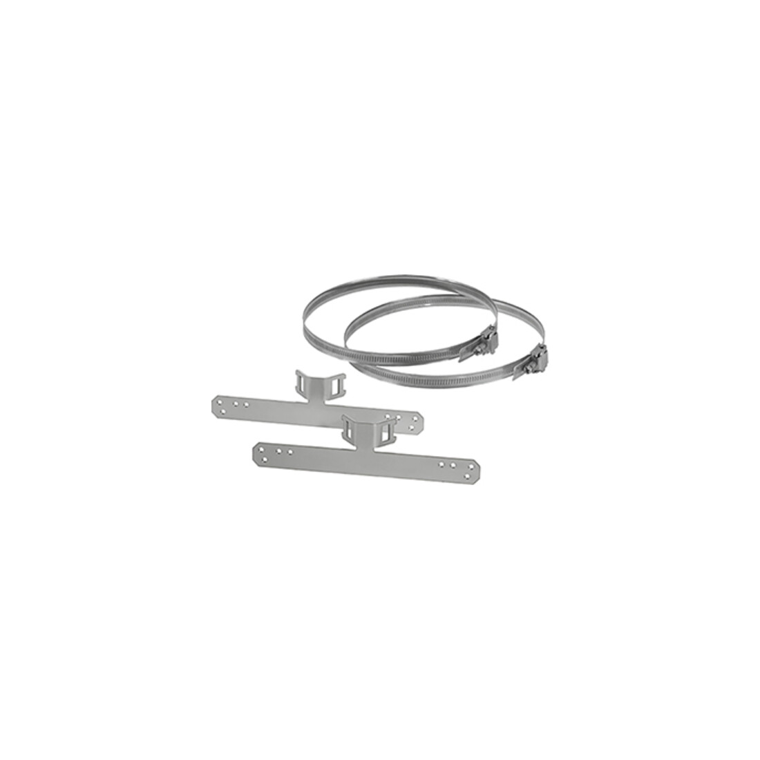 Hensel Support de mât pour fixation extérieure KV MB 9